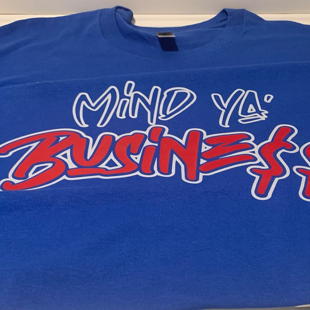 Blue Graphic T-Shirt